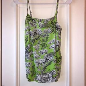 ASOS Warehouse tiger print cami tank top US 2